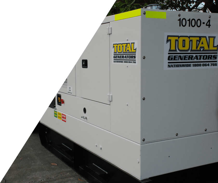 back view of a generator