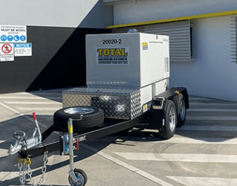 20kVA trailer mounted generator