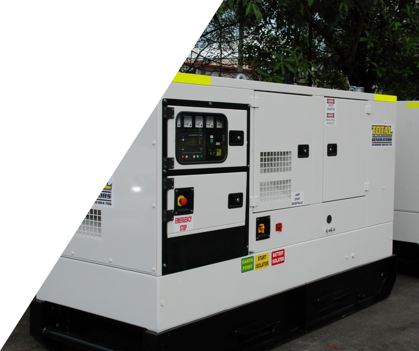 Size of 100kVA generator